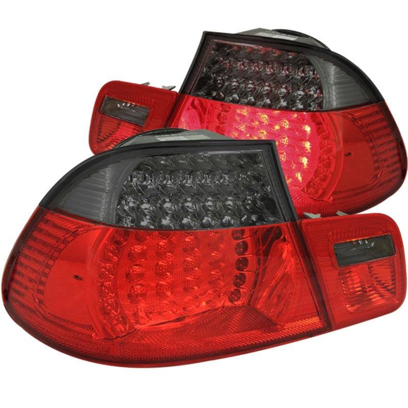 ANZO 1999-2001 BMW 3 Series E46 LED Taillights Red/Smoke 2pc | Too Fast Autoparts | Order Online | Canada & USA Shipping