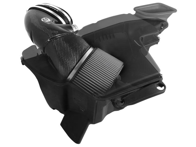 aFe MagnumFORCE Carbon Fiber Air Intake System Stage-2 Pro DRY S 08-13 BMW M3 (E9X) V8 4.0L | Too Fast Autoparts | Order Online