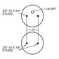 Firestone Ride-Rite Replacement Bellow 268C (For Kit PN 2488/2061) (W217606764)