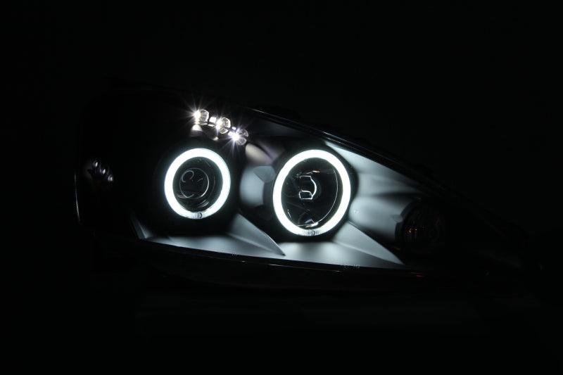 ANZO 2005-2006 Acura Rsx Projector Headlights w/ Halo Black | Too Fast Autoparts | Order Online | Canada & USA Shipping