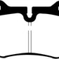EBC 03-04 Infiniti G35 3.5 (Manual) (Brembo) Yellowstuff Front Brake Pads