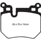 EBC 08-10 BMW 135 3.0 Twin Turbo Redstuff Rear Brake Pads