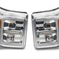 Raxiom 11-16 Ford F-250 Super Duty LED Projector Headlights - Chrome Housing (Clear Lens)