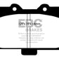 EBC 89-95 Nissan Skyline (R32) 2.6 Twin Turbo GT-R Yellowstuff Front Brake Pads
