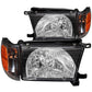 ANZO 1999-2002 Toyota 4Runner Crystal Headlights Black | Too Fast Autoparts | Order Online | Canada & USA Shipping