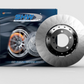 SHW 2021 Porsche Cayenne GTS 4.0L w/19in Wheel/NAO Pads Right Frt Smooth LW Brake Rotor (9Y0615302Q)