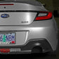 PERRIN 22-26 Subaru BRZ / Toyota GR86 Exhaust Cutout Plate (Right Side For Single Outlet Exh Sys)