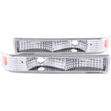 ANZO 1998-2005 Chevrolet S-10 Euro Parking Lights Chrome | Too Fast Autoparts | Order Online | Canada & USA Shipping