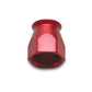 Vibrant -10AN Hose End Socket for PTFE Hose Ends - Red