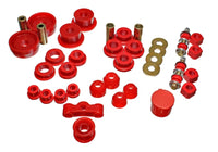 Energy Suspension 84-87 Honda Civic/CRX Rouge Hyper-Flex Master Bushing Set