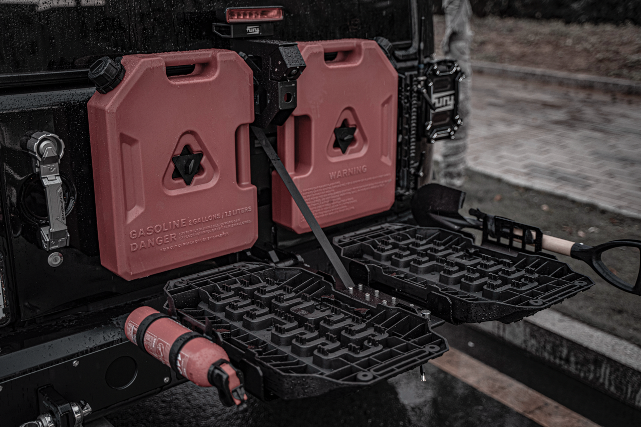 FuryGravity JK/JL TAILGATE EQUIPMENT INTEGRATED MODULE,GEN 1.0 - Storage & Organization - DW-JW-FG-2310-06
