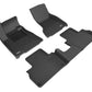 3D MAXpider 17-18 Maserati Levante Kagu Floor Mat- Black R1 R2