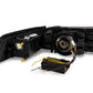 Raxiom 99-04 Ford Mustang Axial Series Headlights w/ Sequential LED Bar- Black Housing (Clear Lens)