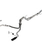 Borla F-150 2021 5.0L 4dr CC SB EC STB Lariat/KR/Platinm/LTD 3/2.25 SRE Cat-Back ATAK Black CHR Tips
