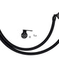J&amp;L 17-22 Ford F-250 6.2L/7.3L Passenger Side Oil Separator 3.0 - Black Anodized