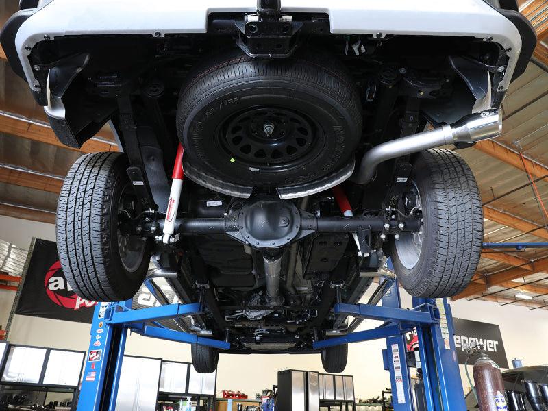 aFe Large Bore-HD 3in 409SS DPF-Back 20-21 GM Trucks L6-3.0L (td) LM2 - Polished Tip | Too Fast Autoparts | Order Online