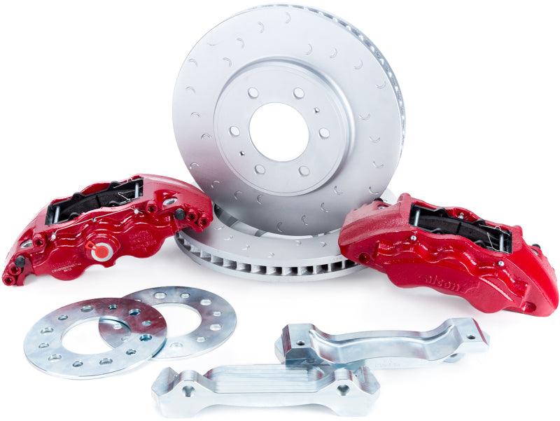 Alcon 09-20 F-150/Raptor Gen1-2 347x36mm Rotors 6-Piston Red Front Brake Kit Requires alcAC011507NAN | Too Fast Autoparts | Order Online