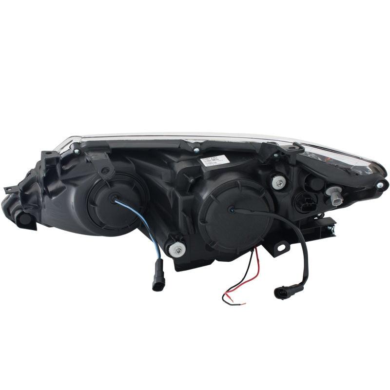 ANZO 2012-2013 Toyota Camry Projector Headlights w/ Halo Black | Too Fast Autoparts | Order Online | Canada & USA Shipping