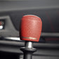 GrimmSpeed Stubby Shift Knob Stainless Steel Red - M12x1.25