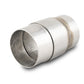 Vibrant SS Slip Joint Adapter for 2.5in OD Tubing (2 Piece Assembly) Welded