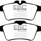 EBC 08-10 Chevrolet Cobalt 2.0 Turbo (SS) Redstuff Rear Brake Pads