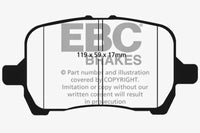 EBC 04-06 Chevrolet Cobalt 2.0 Supercharged Redstuff Front Brake Pads