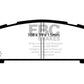 EBC 93-96 Subaru Impreza 1.8 Redstuff Rear Brake Pads