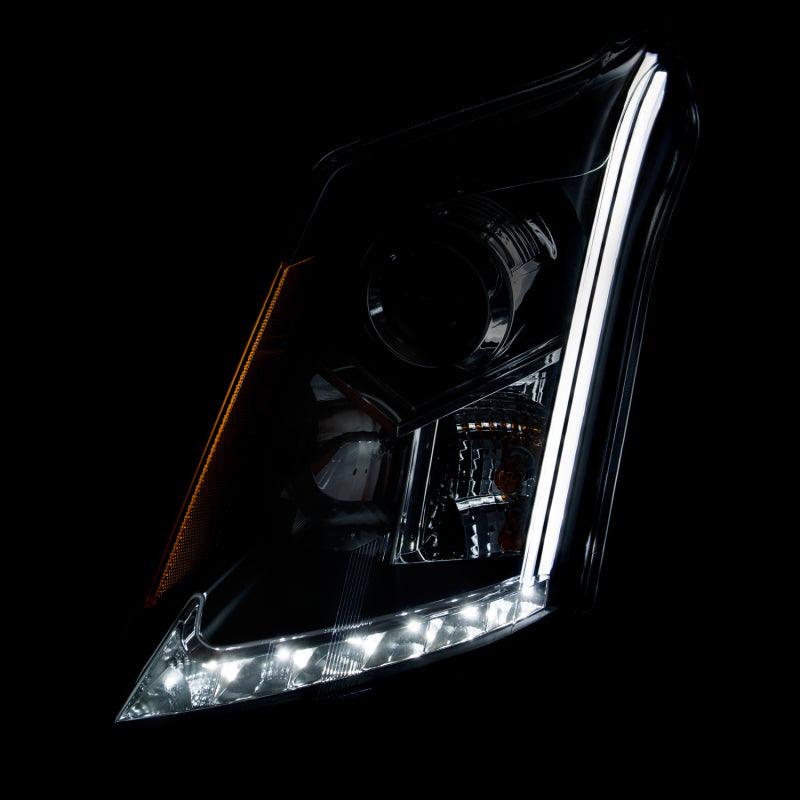 ANZO 2010-2015 Cadillac Srx Projector Headlights w/ Plank Style Design Chrome | Too Fast Autoparts | Order Online | Canada & USA Shipping