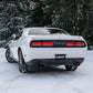 MBRP 2015+ Dodge Challenger 3.6L SS 2.5in Quad Tip Split Rear Exit w/ Carbon Fiber Tips - T304