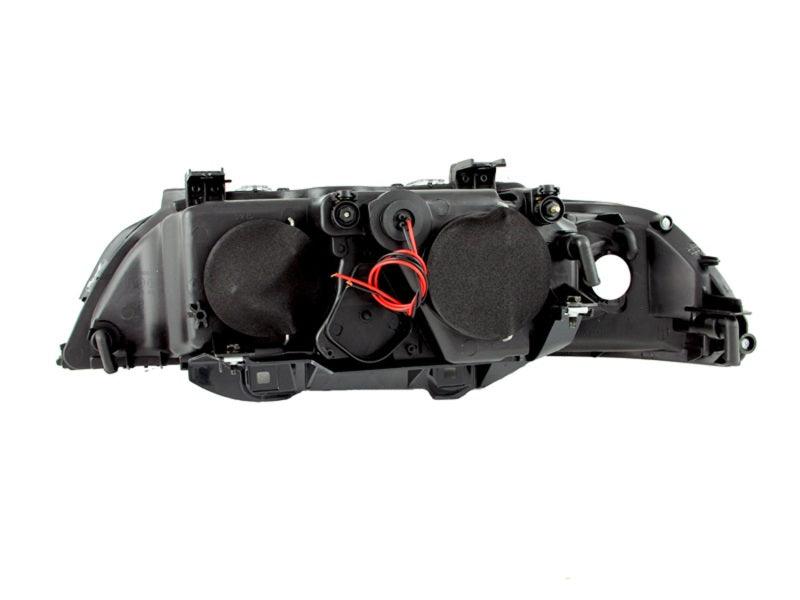 ANZO 1997-2001 BMW 5 Series Projector Headlights w/ Halo Black | Too Fast Autoparts | Order Online | Canada & USA Shipping