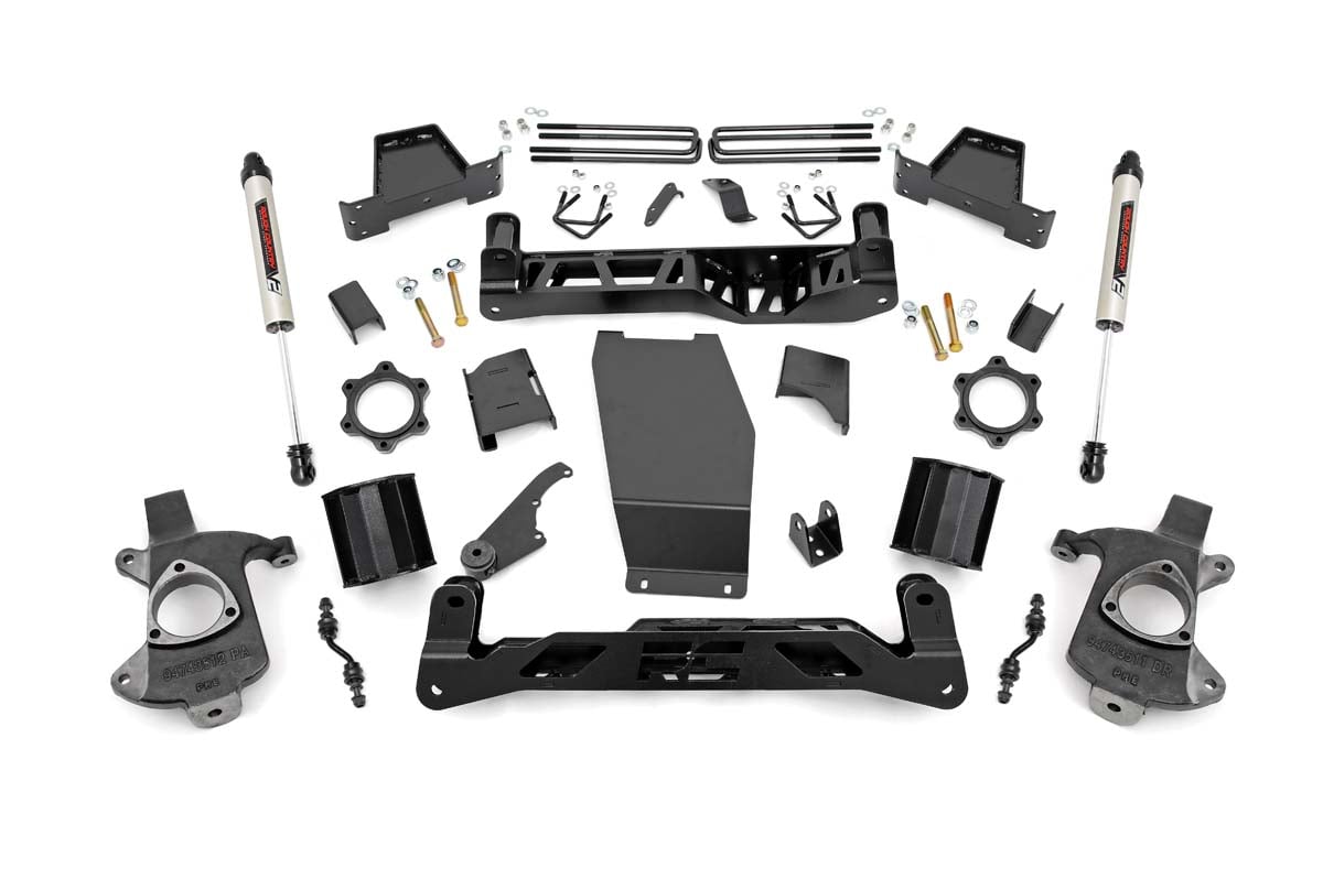 6 Inch Lift Kit | Cast Steel | V2 | Chevy/GMC 1500 (14-17)
