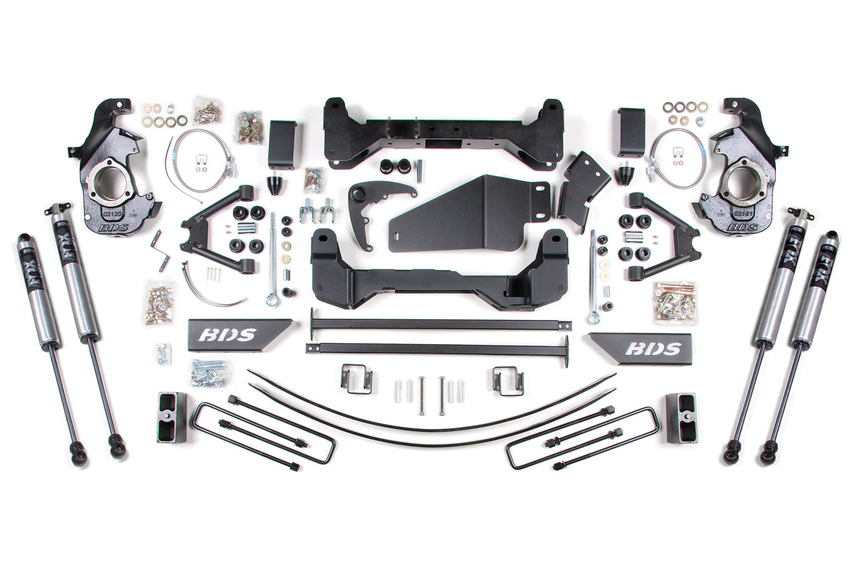 6 Inch Lift Kit | Chevy/GMC 1500/2500 6 Lug (88-98) 4WD