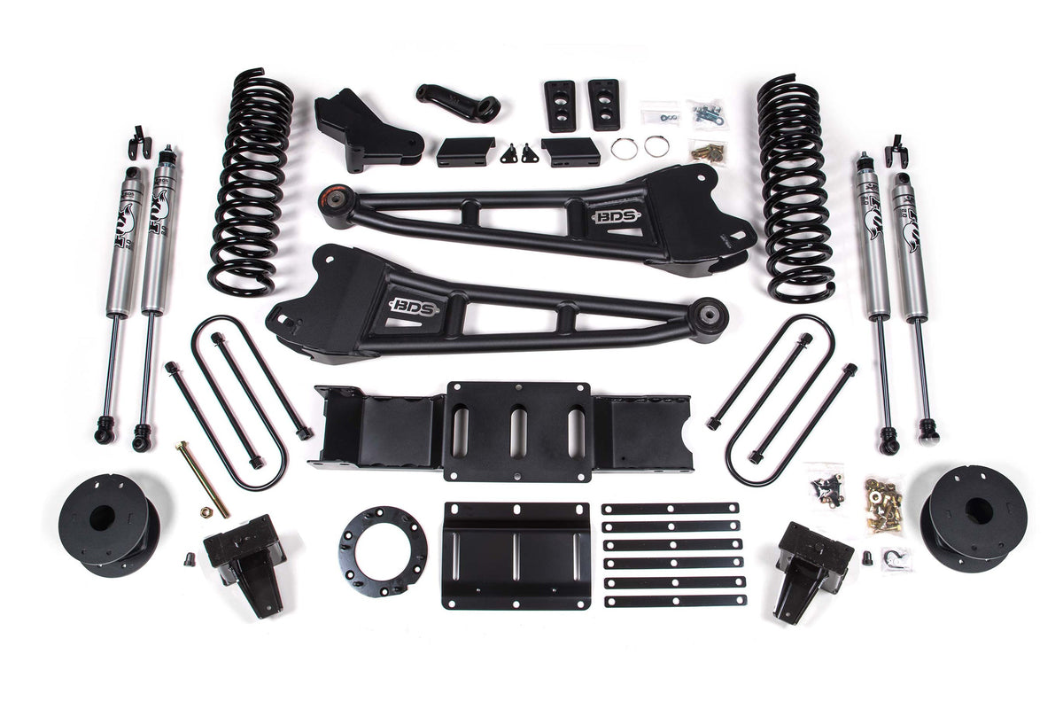 6 Inch Lift Kit w/ Radius Arm | Ram 3500 w/ Rear Air Ride (19-24) 4WD | Diesel
