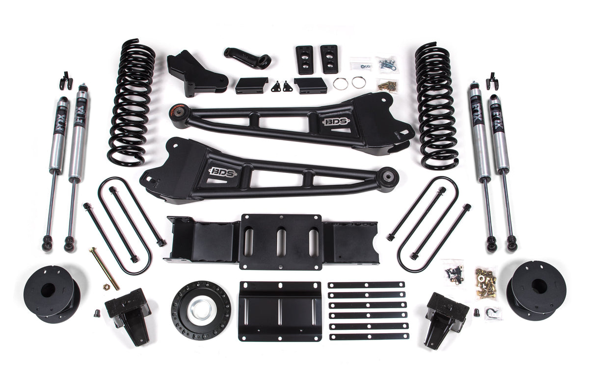 6 Inch Lift Kit w/ Radius Arm | Ram 3500 w/ Rear Air Ride (19-24) 4WD | Diesel