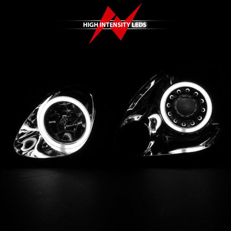 ANZO 1998-2005 Lexus Gs300 Projector Headlights w/ Halo Chrome | Too Fast Autoparts | Order Online | Canada & USA Shipping