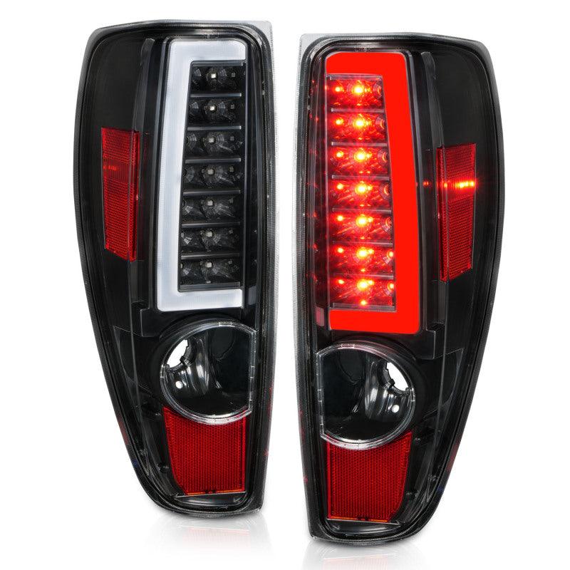 ANZO 2004-2012 Chevrolet Colorado/ GMC Canyon LED Tail Lights w/ Light Bar Black Housing | Too Fast Autoparts | Order Online | Canada & USA Shipping