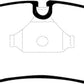 EBC 99-02 BMW Z3 2.5 Yellowstuff Front Brake Pads