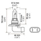 Hella Optilux HB3 9005 12V/65W XY Xenon Yellow Bulb