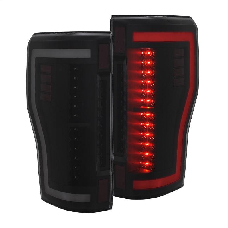 ANZO 2017+ Ford F-250 LED Taillights - Black/Smoke | Too Fast Autoparts | Order Online | Canada & USA Shipping