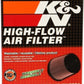 K&N Filter Universal Rubber Filter-Rd Tapered 3in Flange ID x 6in Base OD x 5in Top OD x 5.563in H