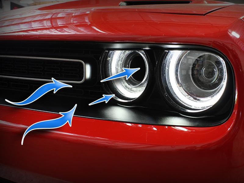aFe Momentum GT Dynamic Air Scoop Dodge Challenger 15-20 - Red | Too Fast Autoparts | Order Online