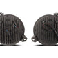 Raxiom 18-23 Jeep Wrangler JL Axial Series 9-In Angel Eye LED Headlights- Black Housing (Clear Lens)