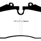 EBC 96-98 Porsche 911 (993) 3.6 Carrera 4S Yellowstuff Rear Brake Pads