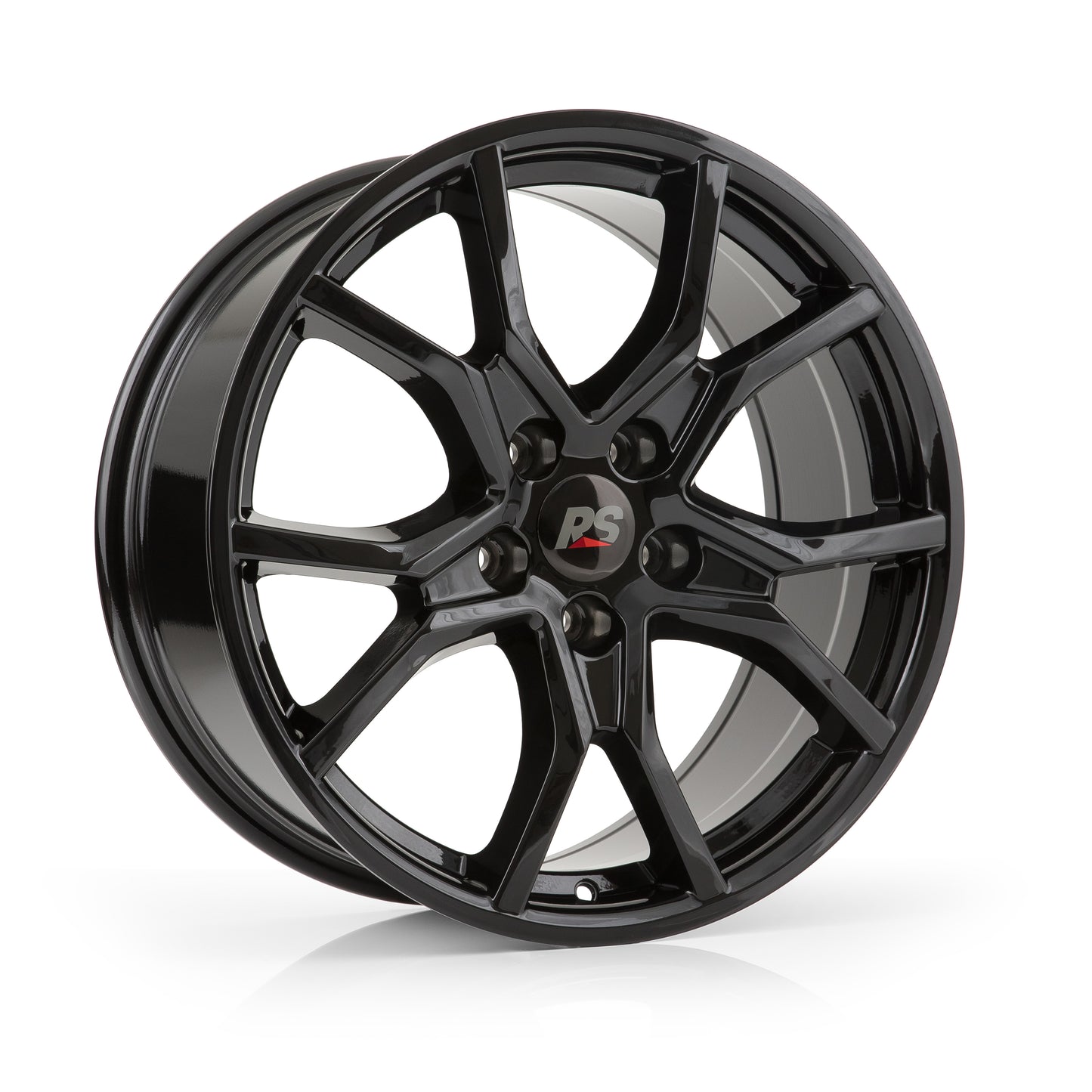 RS Black 18x8.0 5x114.3 Wheels - HC01-1864B