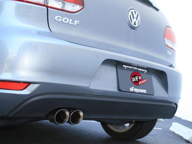 aFe MACHForce XP Exhausts Cat-Back SS-409 EXH CB Volkswagen Golf TDI 11-12 L4-2.0L | Too Fast Autoparts | Order Online