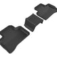 3D MAXpider 20162020 Mercedes-Benz GLC-Class X205 Kagu 2nd Row Floormats - Black | Too Fast Autoparts | Order Online