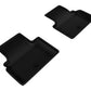3D MAXpider 2014-2020 Infiniti Q50/Q60 Kagu 2nd Row Floormats - Black | Too Fast Autoparts | Order Online