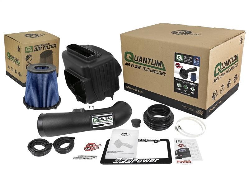 aFe Quantum Pro 5R Cold Air Intake System 17-18 GM/Chevy Duramax V6-6.6L L5P - Oiled | Too Fast Autoparts | Order Online