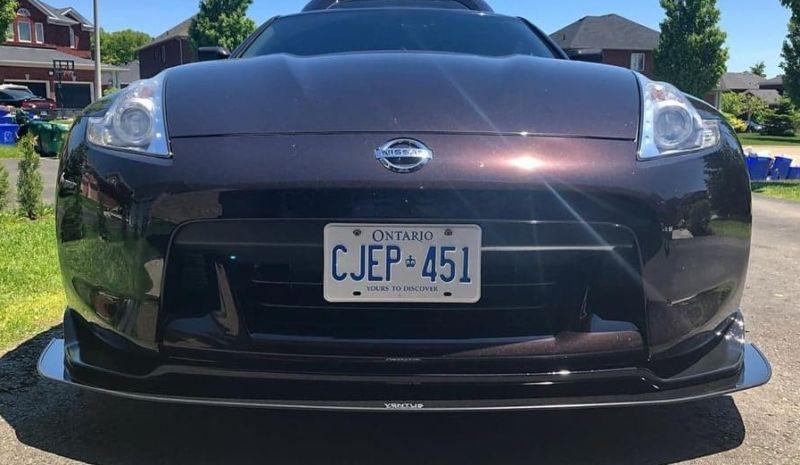 2009-2012 nissan 370z ing lip" Front Splitter"  Too Fast Autoparts