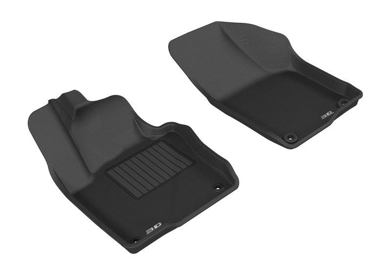3D MAXpider 2011-2018 Volkswagen Jetta Sedan Kagu 1st Row Floormat - Black | Too Fast Autoparts | Order Online